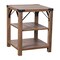 Flash Furniture 17.5 W, 17.5 L, 22 H, Engineered Wood, Rustic Oak ZG-035-OAK-GG - alternate 9